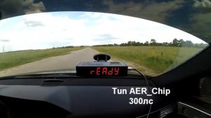 Замер W212 E350 до и после чип тюнинга