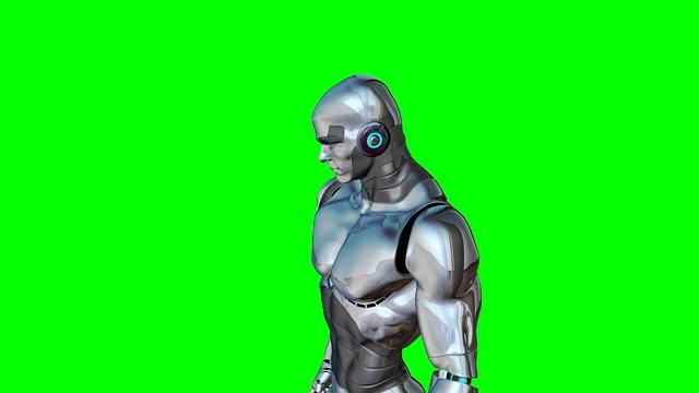 robot man green screen смотреть онлайн