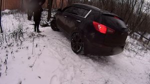 Hyundai CRETA 2.0 4WD// ШАРАШИТ по СНЕГУ