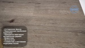 VINILAM ГИБРИД+ПРОБКА 7 ММ ДУБ ИПР 10-066