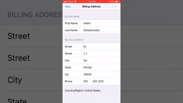 How to CHANGE BILLING ADDRESS on APPLE ID?