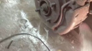 Замена колодок ford escort ч.1