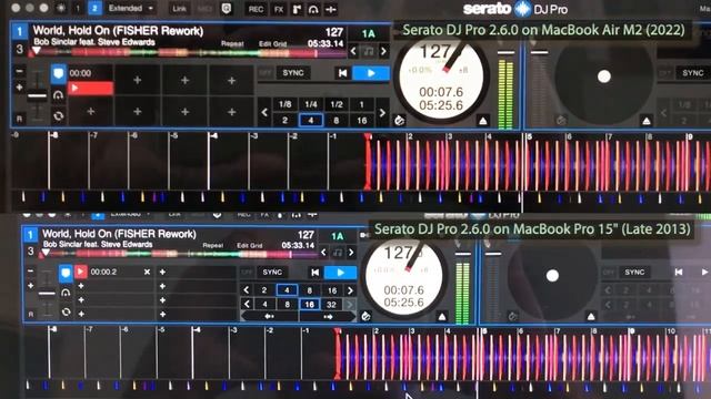 Serato DJ Pro on Apple Silicon M2 vs Intel смотреть онлайн