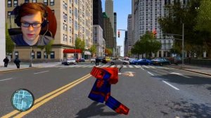 GTA 4 Minecraft Spiderman Mod - Minecraft Skin for Spiderman