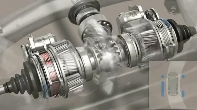 Работа межосевого дифференциала заднего моста смотреть онлайн