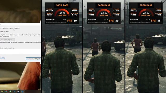 How Much Ram Do You Need For The Last Of Us Part 1? | 8GB vs 16GB vs 24GB vs 32GB Ram | ft. RTX 307 смотреть онлайн