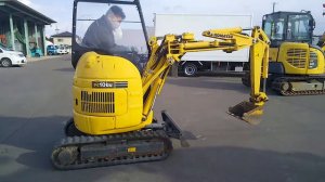 [ミニ油圧ショベル]H25 コマツ PC10UU-5 超小旋回 オフセットブーム 545h【東洋車輌公式】