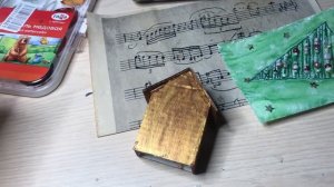 Часы с кукушкой из картона. Ноль затрат для новогоднего декора.