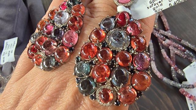 Редкая  ШПИНЕЛЬ 💎 Брилианты. Эксклюзивные украшения из серебра.