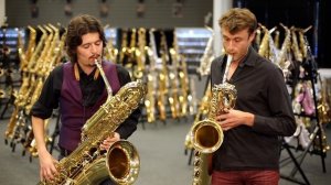 Baritone & Bass Saxophone Duet