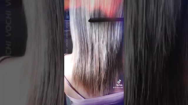 Выпрямление волос #кератиновоевыпрямление
