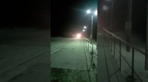 Прибытие поезда на станцию Реттиховка. Приморский край.