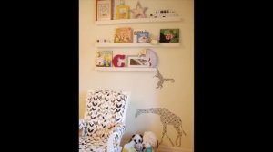 Настенные полки в интерьере