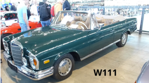 Mercedes W111 Мерседес Олдтаймер