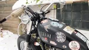 Yamaha XS650 Engine’s winter start