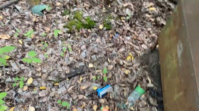 Заброшенное кладбище разрытые могилы