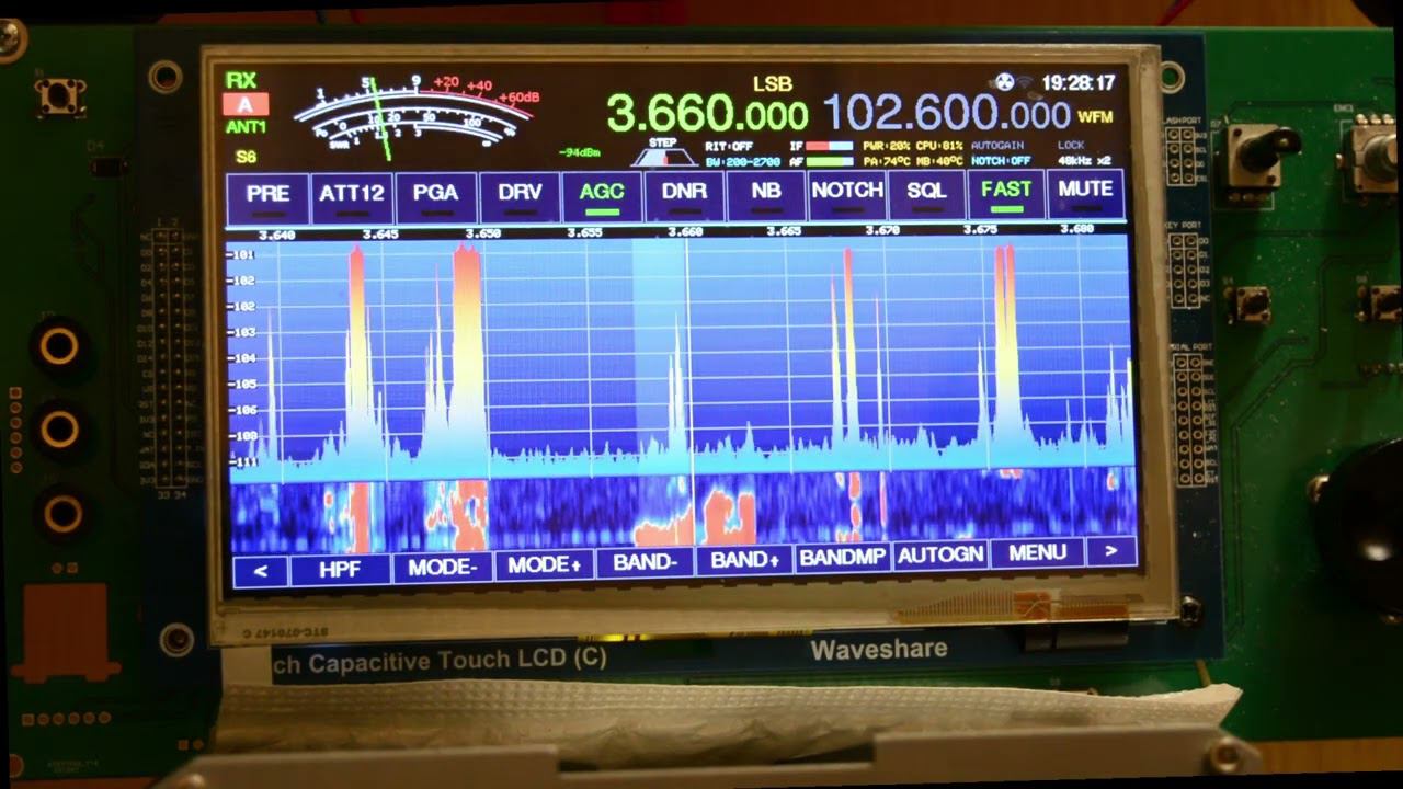 Радиоприем радиолюбителей на 80 метровом диапазоне