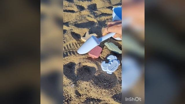 набор в песочницу силиконовый