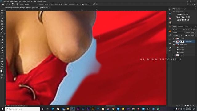 Desert Pre Wedding Photo Retouching in Photoshop cc 2020 смотреть онлайн