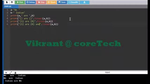 Python Format Function
