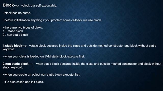 Block | javatech | hindi What is block in java | in hindi | java tutorial for beginners смотреть онлайн
