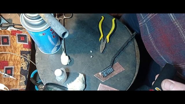 Как залудить медь . Ровномерное покрытие меди оловом . смотреть онлайн