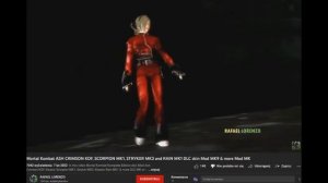 RAFAEL LORENZO stole my Ash Crimson mod for Mortal Kombat 9