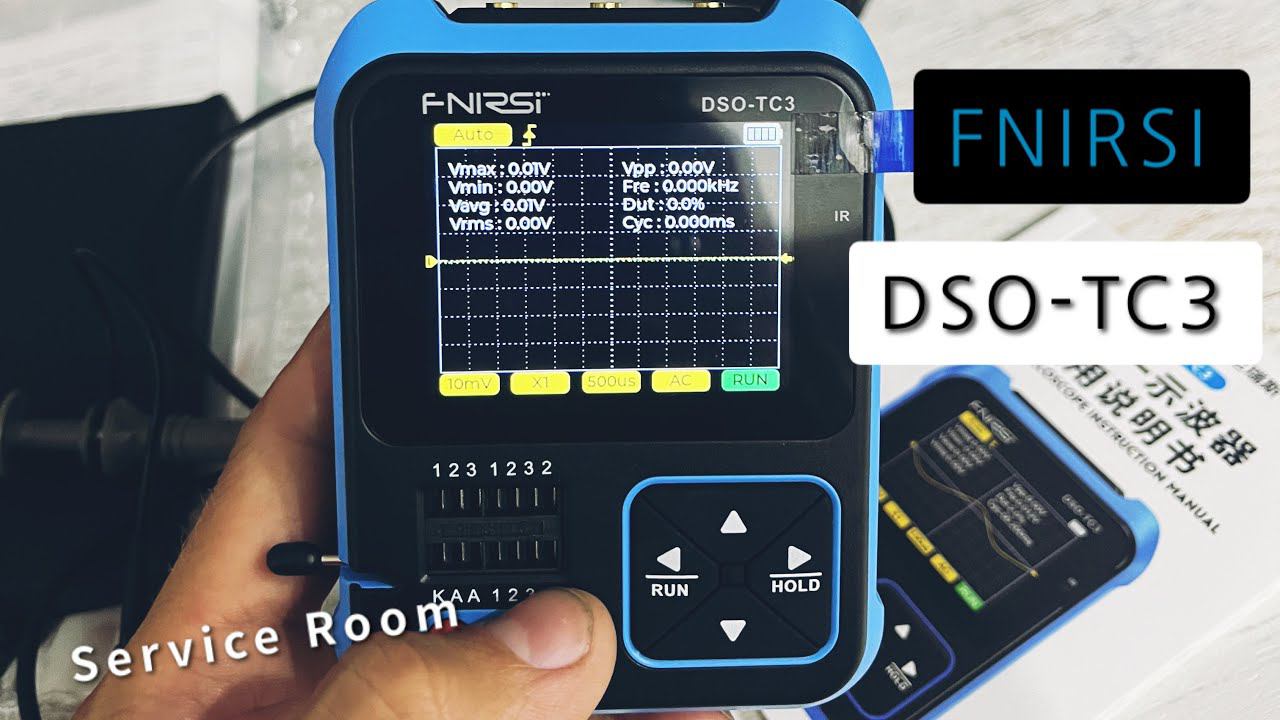 FNIRSI DSO-TC3 обзор тестера 3 в1 смотреть онлайн