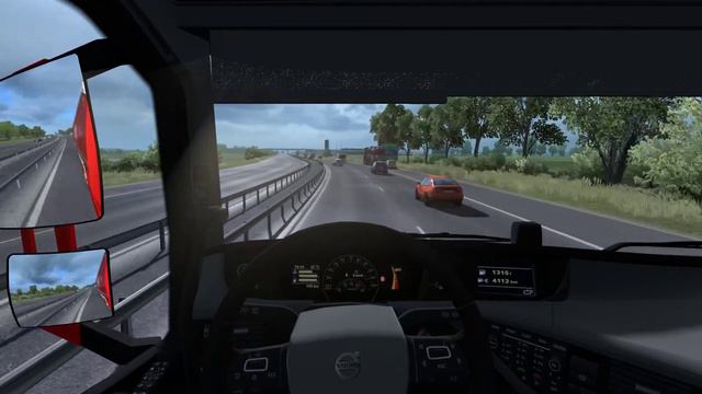 ETS2 V1.36 [ Road To The Black Sea Volvo FH DLC ] G29 Wheel By 042 Driver смотреть онлайн