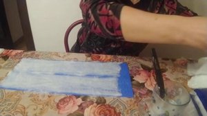 Делаем ватное кружевное полотно с помощью ковриков для айсинга.mp4