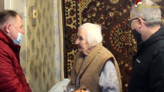 Новогоднее поздравление ветерана. смотреть онлайн