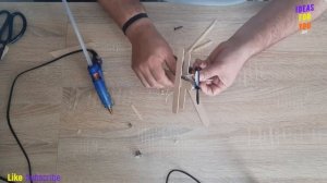 самолет своими руками из палочек