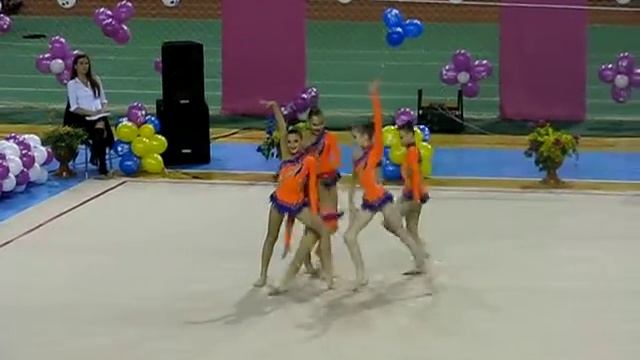 Сборная Киев2 2002 ЧУ по художественной гимнастике Сумы 2014 смотреть онлайн