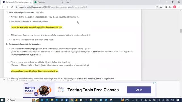 050 | Automation | Cucumber parallel test with ThreadLocal & dynamic dataproviderthreadcount |TestN смотреть онлайн
