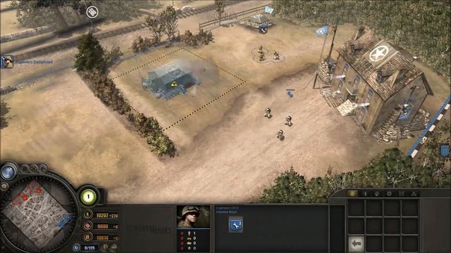 How to use cheats in Company of Heroes *TUTORIAL* смотреть онлайн