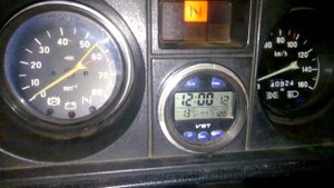 Установка часов ВСТ(электронных)от ВАЗ 2106 на ВАЗ 2105,2104