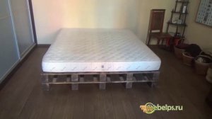 Кровать из паллет  ОТЗЫВЫ