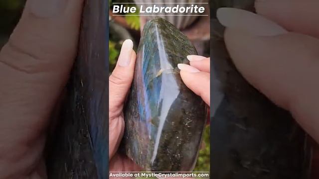 Blue Labradorite - A Rare Mineral that is a multi-purpose stone, Blue Labradorite Specimen Example