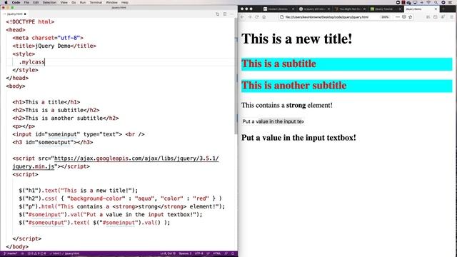 jQuery Introduction