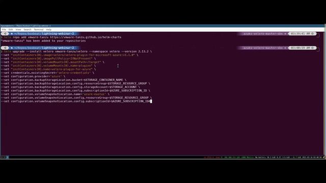 2021-03-16 AKS Lightning Talk: Using Velero on AKS смотреть онлайн