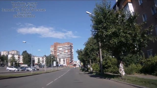 РАЗВОРОТ  ул.Гоголя от Суздальского шоссе г.Ярославль.