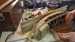 Сборка модели корабля черная жемчужина Черновая обшивка