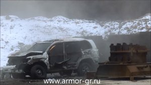 Подрыв бронеавтомобиля AG