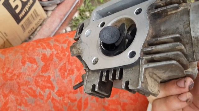 Перебираем питбайк jmc 125 mx. Гбц диагностика и переборка. Притирка клапанов. Vlog#33 смотреть онлайн