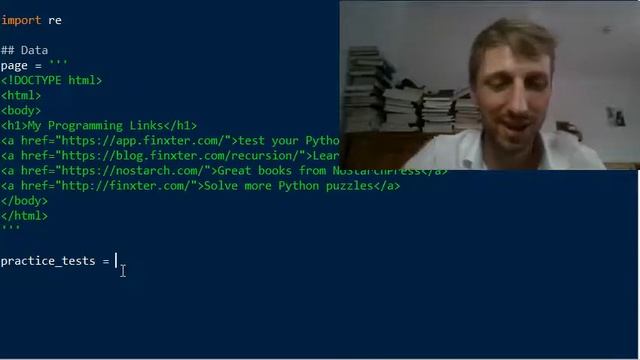 Python One-Liners | Regular Expression | Retrieving HTML Tags