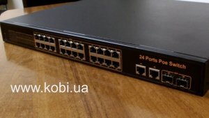 PoE коммутатор 24 порта ZTP ZP1024