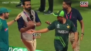 Babar Azam refused to give interview to Irfan Pathan during PAKvsBan match | PAkvsBAN WC 2023