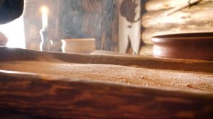 Как на Руси хлеб пекли!