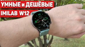 Обзор Xiaomi IMILAB Smartwatch W12 - СОЛИДНАЯ замена Mi Band 6 и пульсоксиметра ВСЕГО за 60$