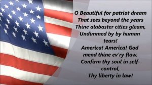 America The Beautiful (Lyrics)